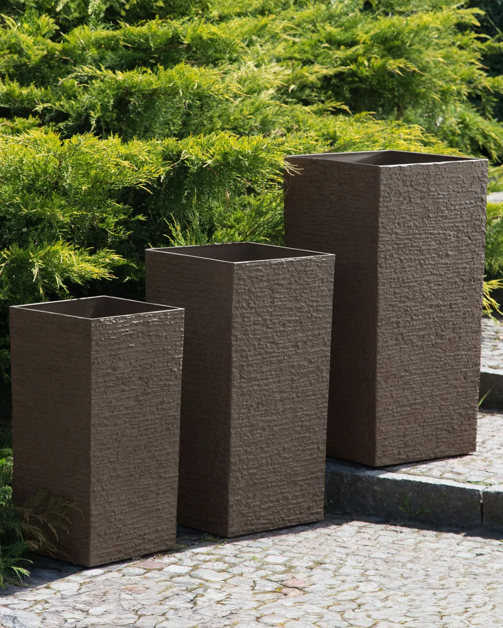 Plant Pot TENNO 30 cm Dark Brown