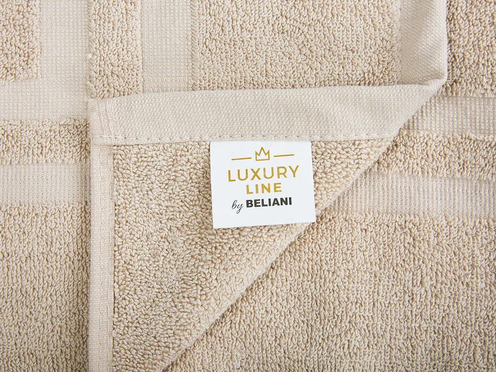 Set of 11 Towels ATAI Cotton Beige_801731