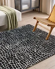 Rug PUNGE Black 300 x 400 cm_1184865