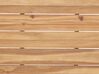 Set da giardino 5 posti legno d'acacia certificato grigio FRAZZANO_932991