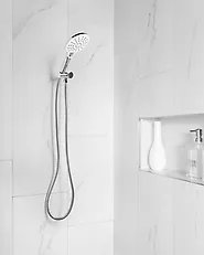Shower Head and Hose Kit IQUIRA 4-function Silver_1185572