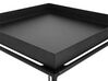 Tavolino moderno metallo nero 38 x 38 cm SAXON_733148