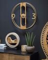 Wall Clock ø 50 cm Light Wood MULHOUSE_795764