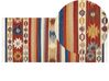 Tappeto kilim lana multicolore 80 x 150 cm JRARAT_859363