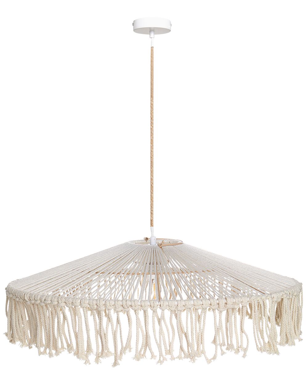 Pendant Lamp AKOBO Paper Rope Beige