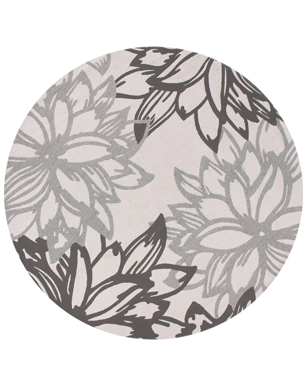 Outdoor Rug SOLAPUR Grey ø 120 cm