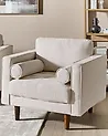 Fotel NURMO Jasnobeżowy