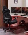 Krzesło biurowe regulowane czarne WARRIOR_924272