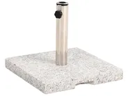 Socle de parasol CRECCHIO Carré Marron 24 kg_1066114