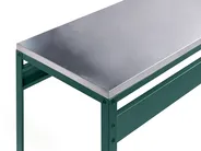 Set cucina da esterno 2 elementi con lavello MAENZA Verde Metallo_1045146