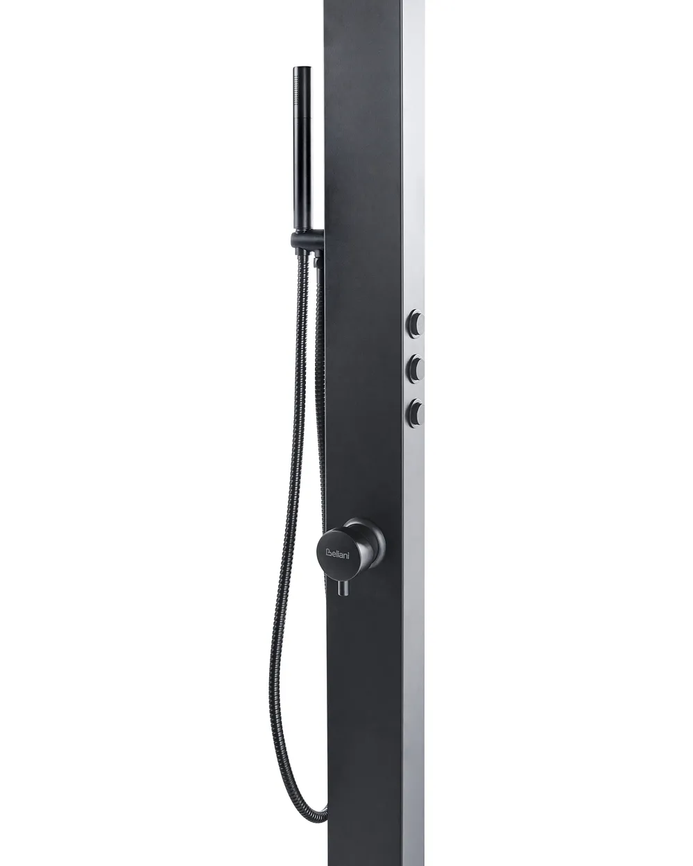 Freestanding Outdoor Shower PARRILLAR Black_1078942