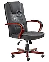 Massage Chair DIAMOND with Heating Leather Black