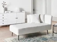 Right-Hand Chaise Longue RIOM Fabric White_877301