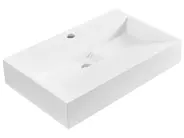 Wall Hung Basin QUENKO 600 x 380 mm Mineral Cast White_981185