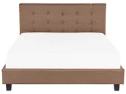 Bed Fabric LA ROCHELLE 180 x 200 cm (EU Super King) Brown_833077