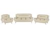 Set da salotto 6 posti LEIRA Pelle sintetica Beige