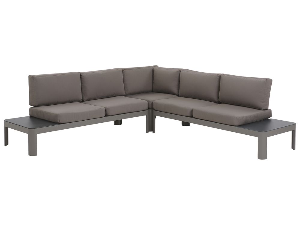 Rattan 5 seater corner sofa discount