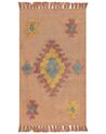 Bavlněný koberec 80 x 150 cm oranžový IGDIR_839634
