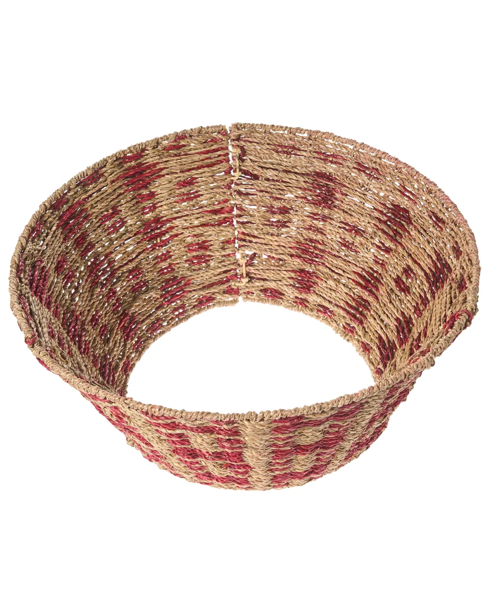 Osłonka pod choinkę NEIGE 52 cm Trawa morska Naturalny_1011247