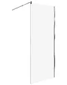 Shower Screen AHAUS 800 x 1900 mm Silver
