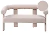 Sofa dla 2 osób ILBRO Boucle Jasnobeżowy