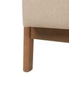 Fauteuil en tissu beige SKOVDE_927142