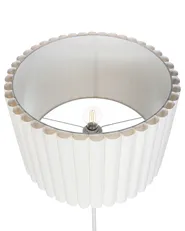 Lampada da pavimento LOURENS Metallo Bianco sporco_930140