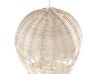 Décoration suspendue montgolfière en rotin naturel BEMBA_838426