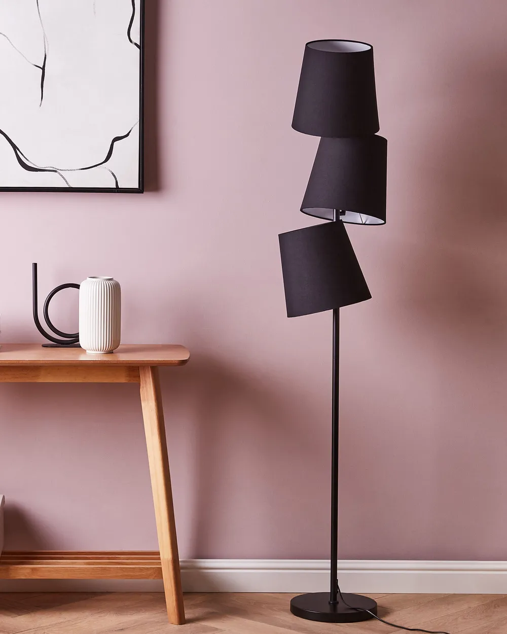 Floor Lamp RIO GRANDE Metal Black_870737