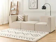 Modulo Angolare LEMVIG Velluto a coste Beige chiaro_876436