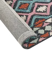Tappeto HAYMANA Multicolore 160 x 230 cm Lana_836662