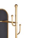 Coat Stand with Mirror Gold LORENA_935083