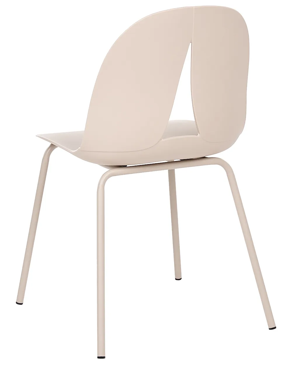 Lot de 2 chaises de jardin BOLGHERI Sans accoudoirs Beige_1188115
