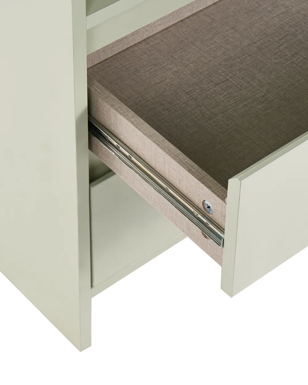 2 Drawer Bedside Table DORRIGO Light Green_1148625