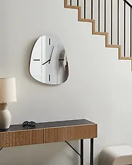 Wall Clock ALMANSA Silver_1173729