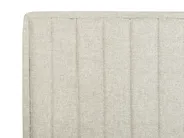Bett verstellbar Stoff DUKE II 80 x 200 cm Beige_988336