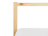 Bed Pine Wood VANNES 90 x 200 cm (EU Single) Light Brown_918190