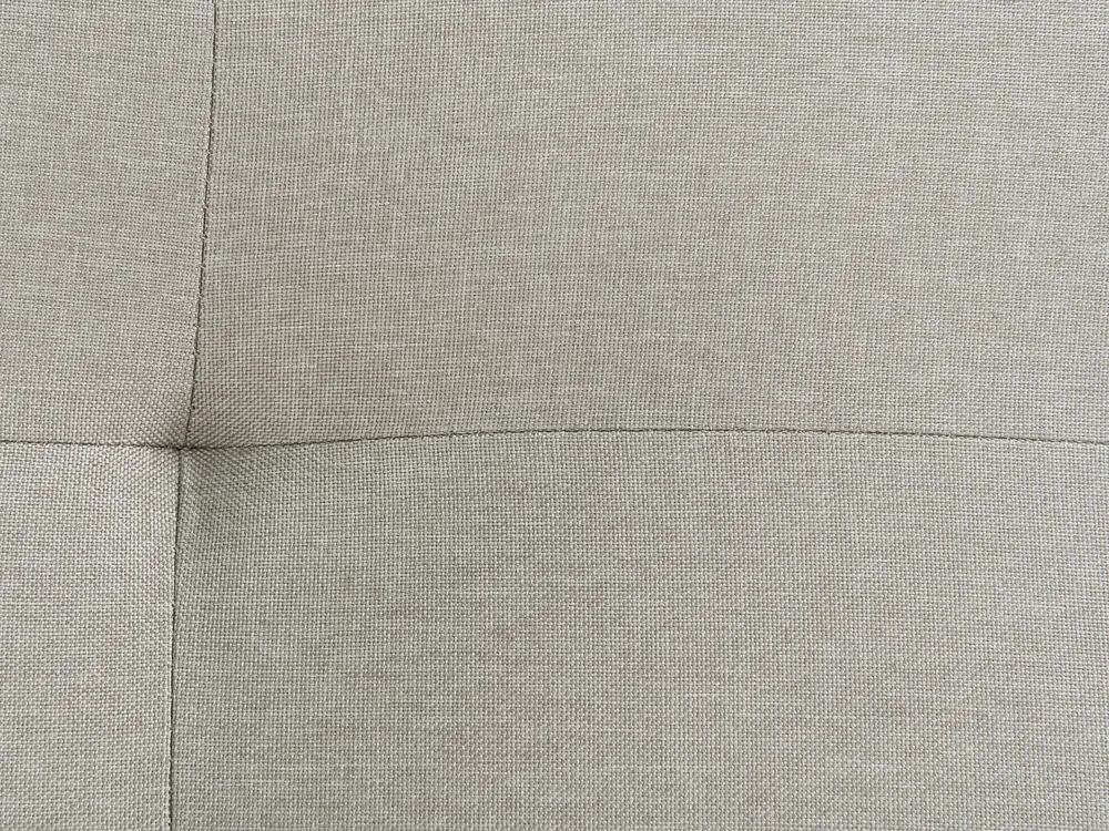 Bett mit Lattenrost Stoff SOULISSE 120 x 200 cm Beige_1129861