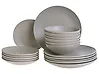 Set veselă 18 piese VIVANI Piatră ceramică Gri