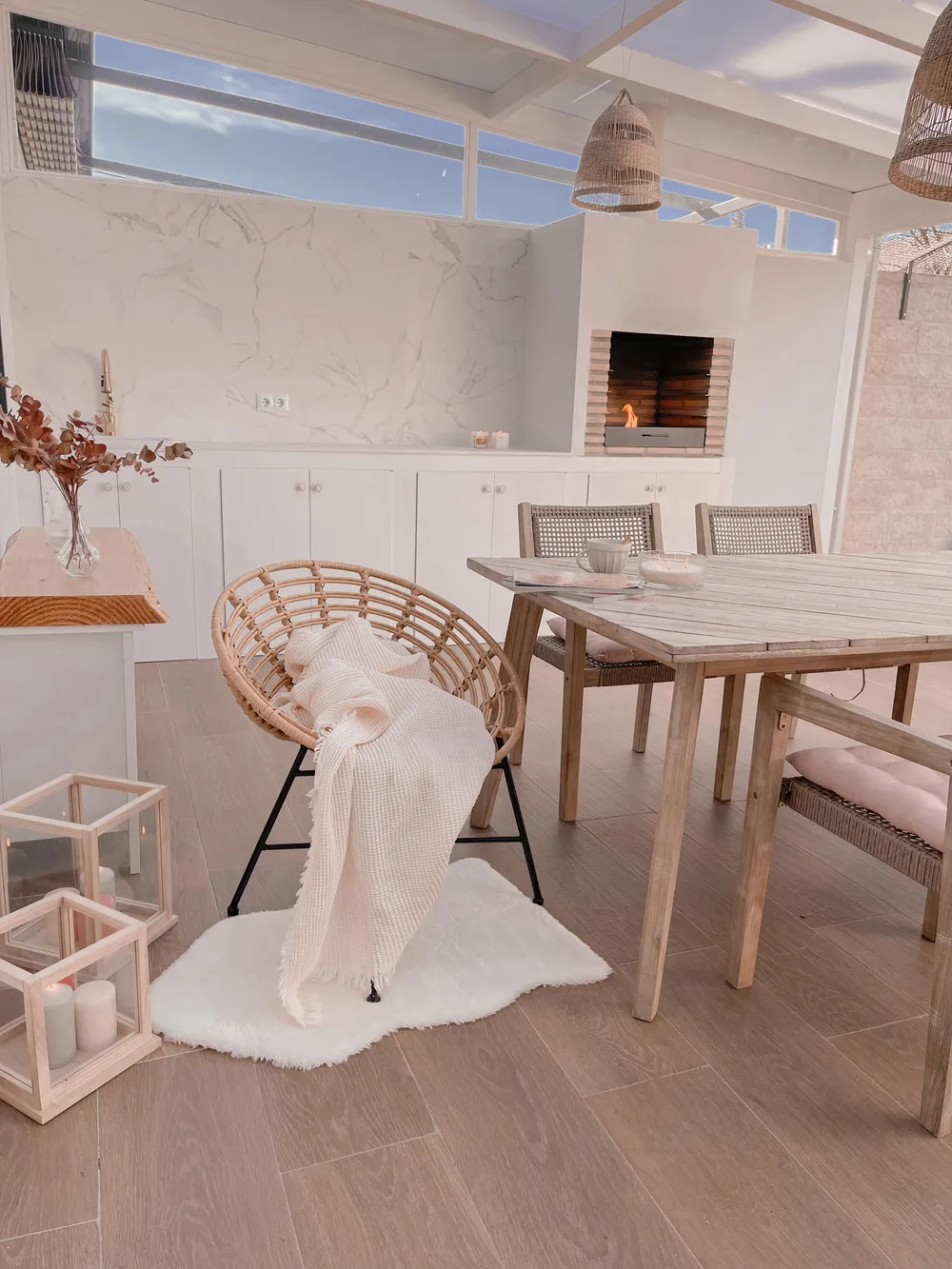 Faux Fur Rug UNDARA Off-White 60 x 90 cm_817558
