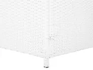Storage Box MODENA 158 cm 63 cm PE Rattan White_739262
