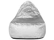 Sitzsackbezug DROP 63 cm 75 cm Silber_1169187