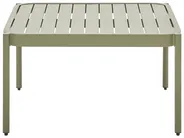 Garden Lounge Set with Table 2 Seater TERRACINA Metal Olive Green_863734