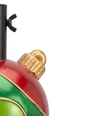 Christmas Tree Stand SKATILA 31 cm Bauble Red/ Green_1185080