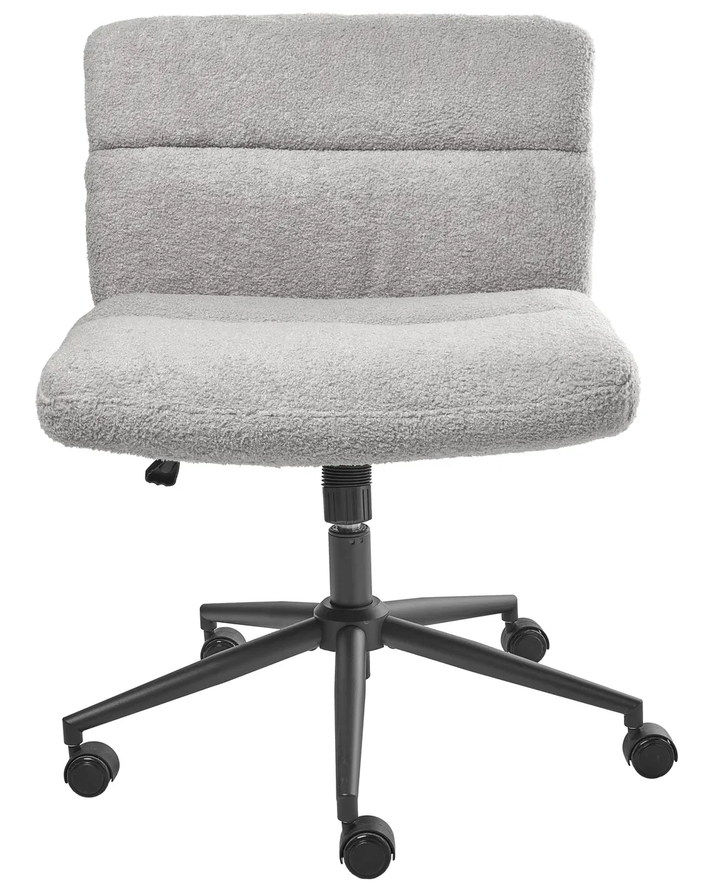 Desk Chair CATLIN Boucle Light Grey_1010013