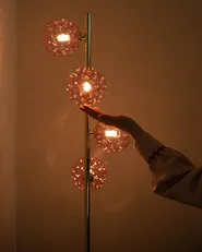 Floor Lamp ANADYR Glass Pink_1085349