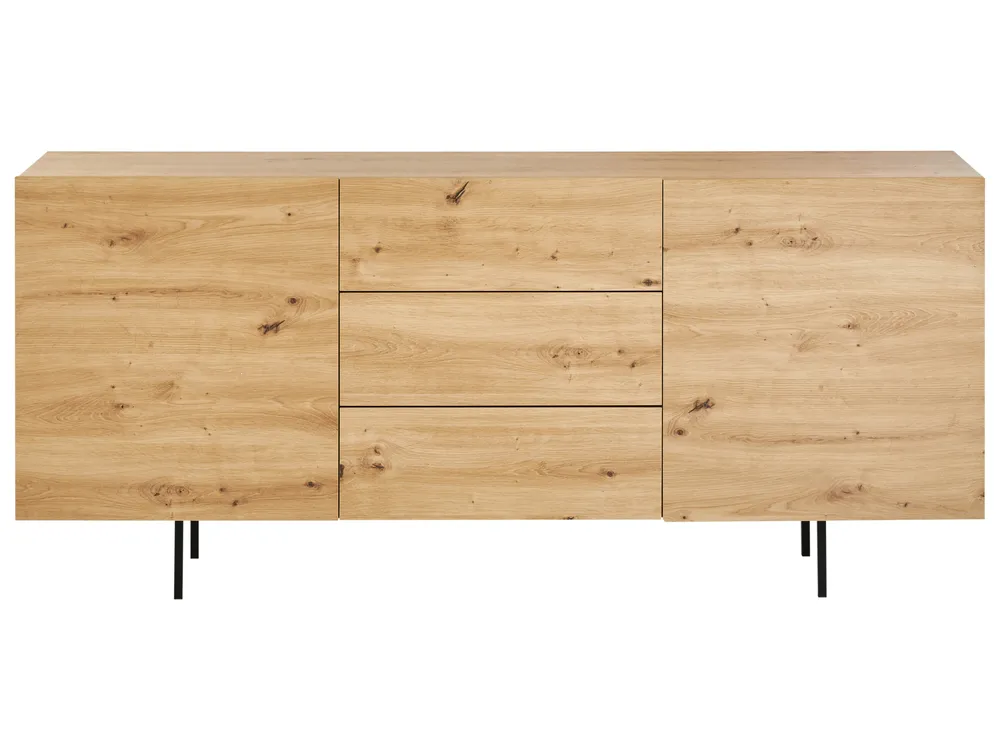 Credenza a ante KENORA Marrone chiaro