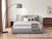 Bed Fabric VINAY 180 x 200 cm (EU Super King) Light Grey_970436