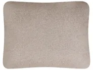 Corner Sofa Bed 3 Seater NASSJO with Storage Faux Linen Light Brown Left Hand_999847