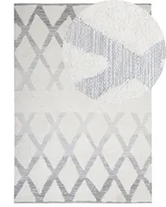Rug PENDIK Light Beige 140 x 200 cm Cotton_857613